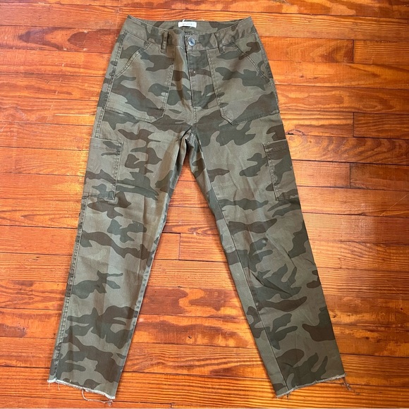 Garage Pants - Garage Camouflage Straight Leg Pants